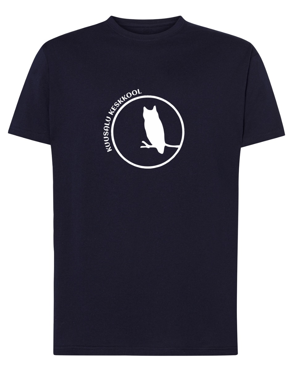 Unisex T-särk, tumesinine