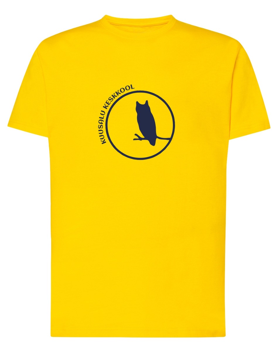 Unisex T-särk, kollane